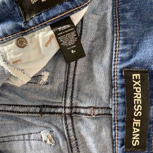 Express Denim sz8R like new Skinny jeans